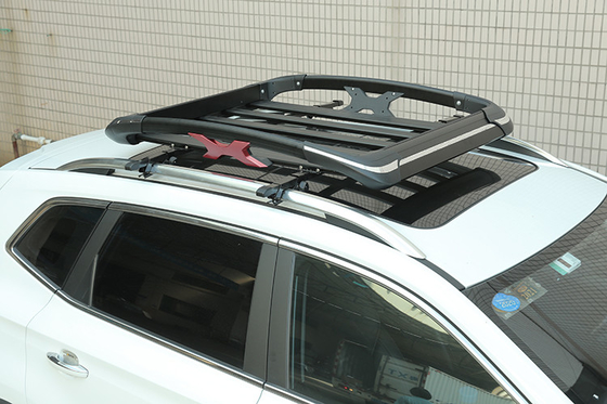 タコマのツンドラ黒のSuvのための普遍的な貨物荷物のルーフ ラックのキャリア